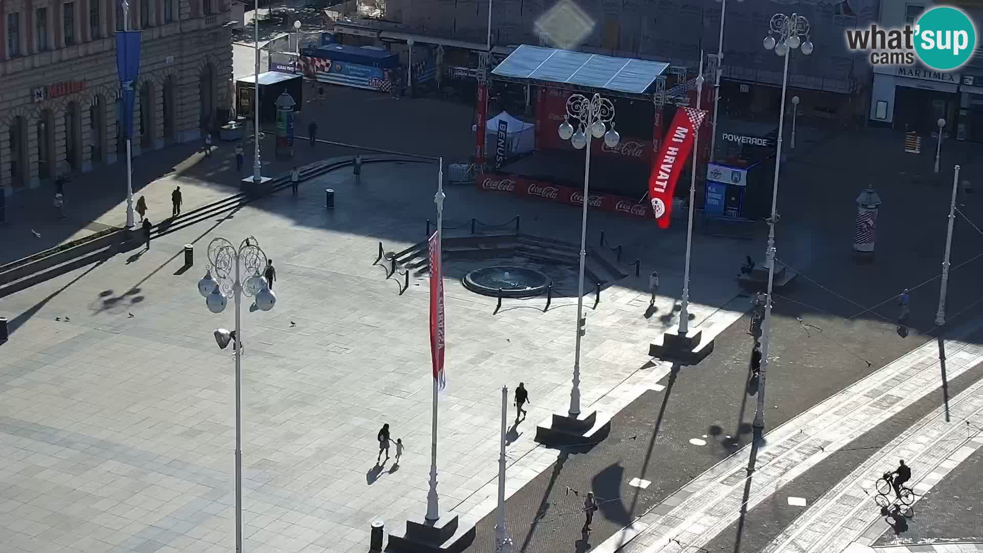 Ban Jelačić Platz Live webcam Zagreb – Hotel Dubrovnik