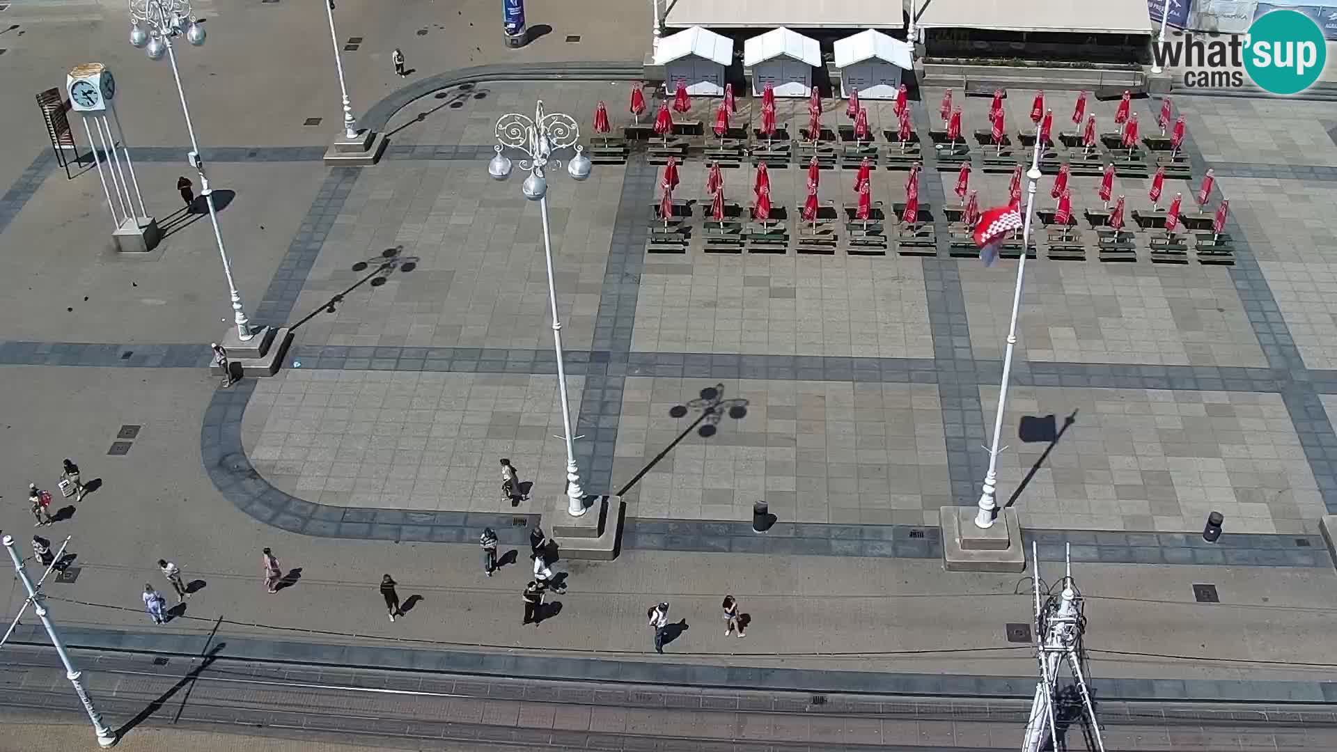 Piazza Ban Jelačić livecam Zagreb – Hotel Dubrovnik