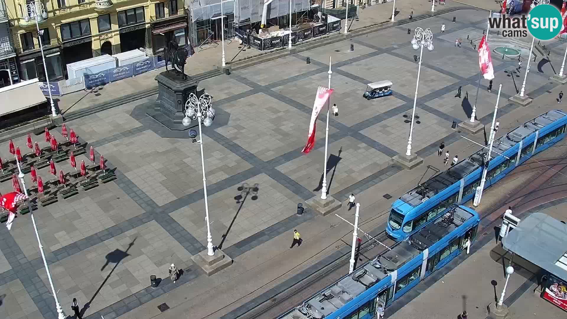 Ban Jelačić live cam Zagreb – Hotel Dubrovnik