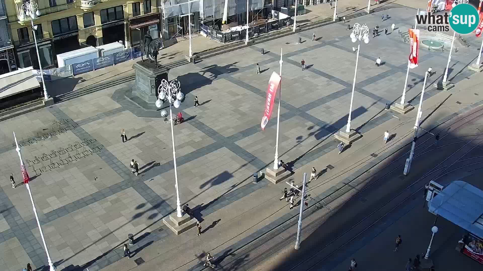 Ban Jelačić live cam Zagreb – Hotel Dubrovnik