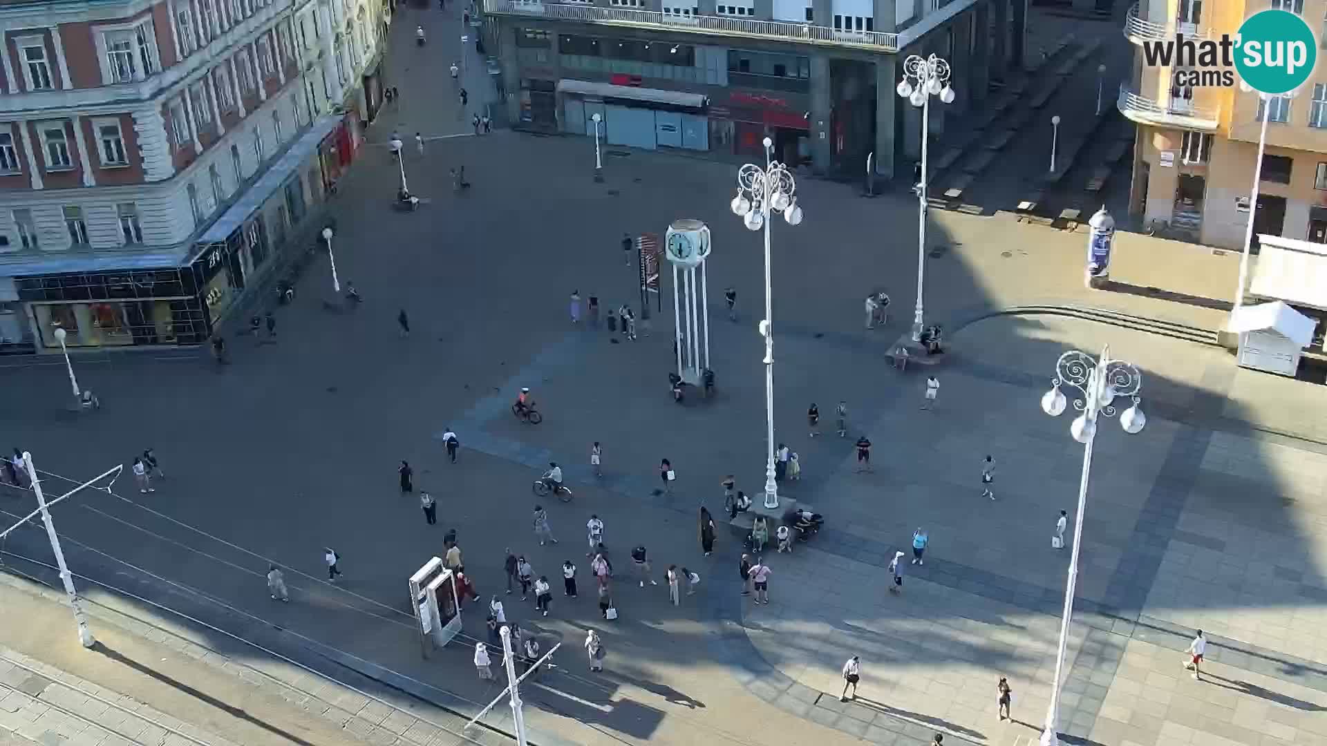 LIVE Webcam Zagreb Hotel Dubrovnik | Ban Jelačić square