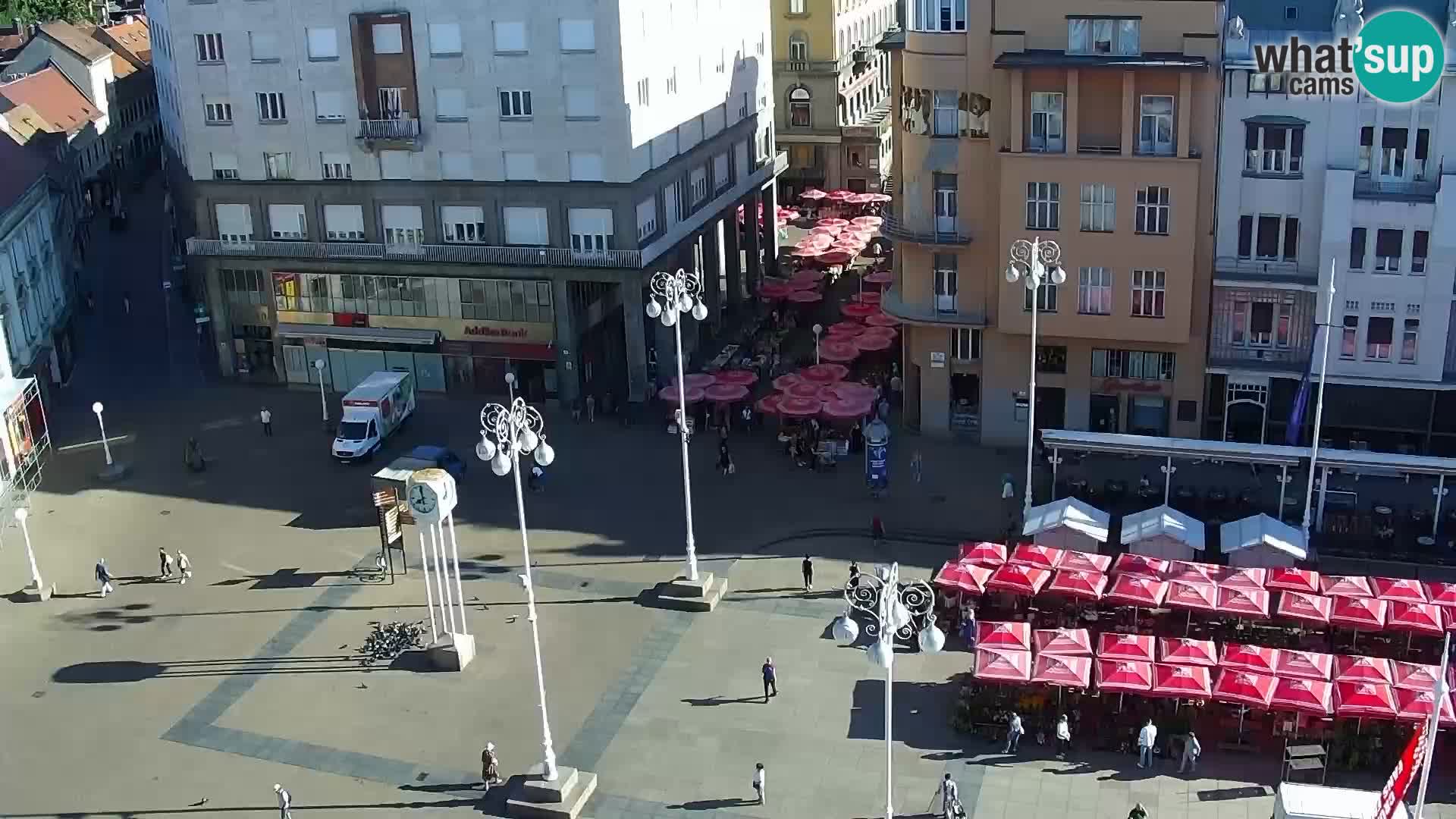 Piazza Ban Jelačić livecam Zagreb – Hotel Dubrovnik