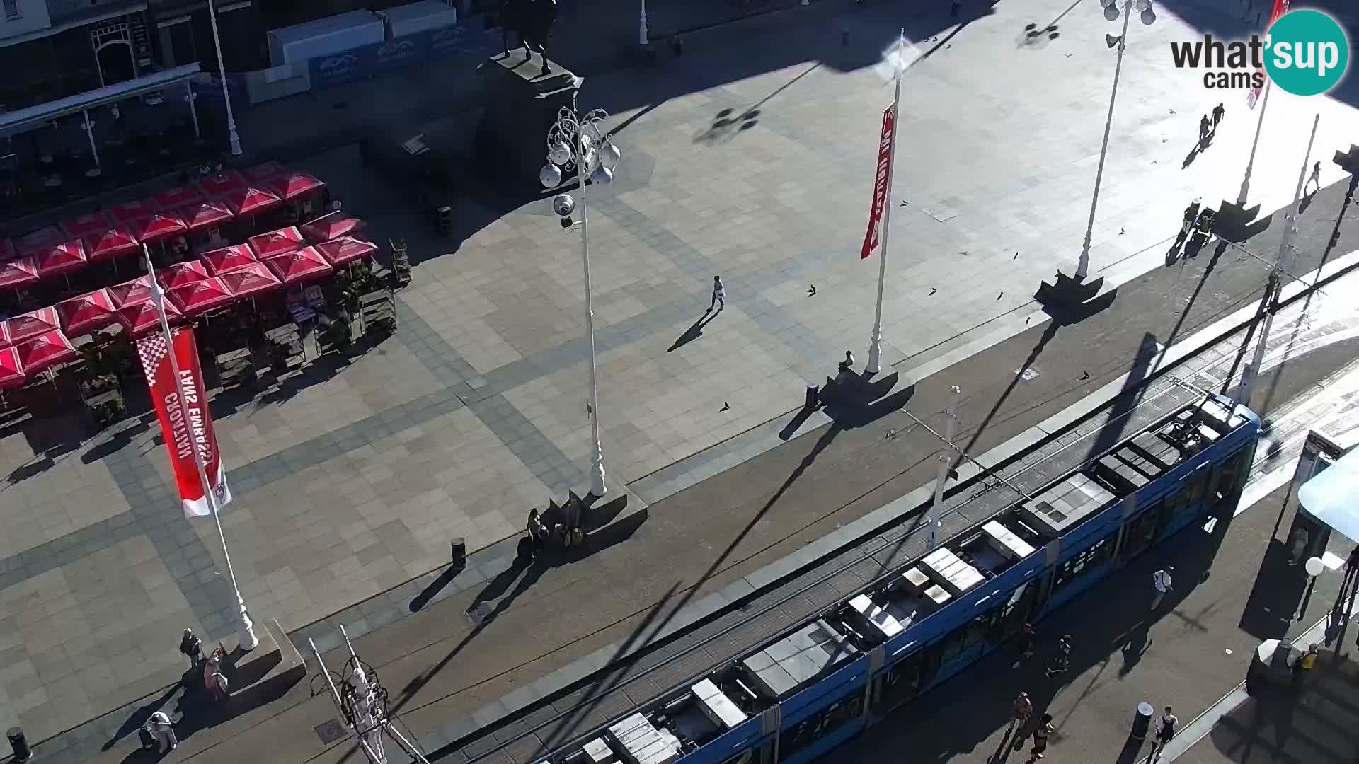 Piazza Ban Jelačić livecam Zagreb – Hotel Dubrovnik