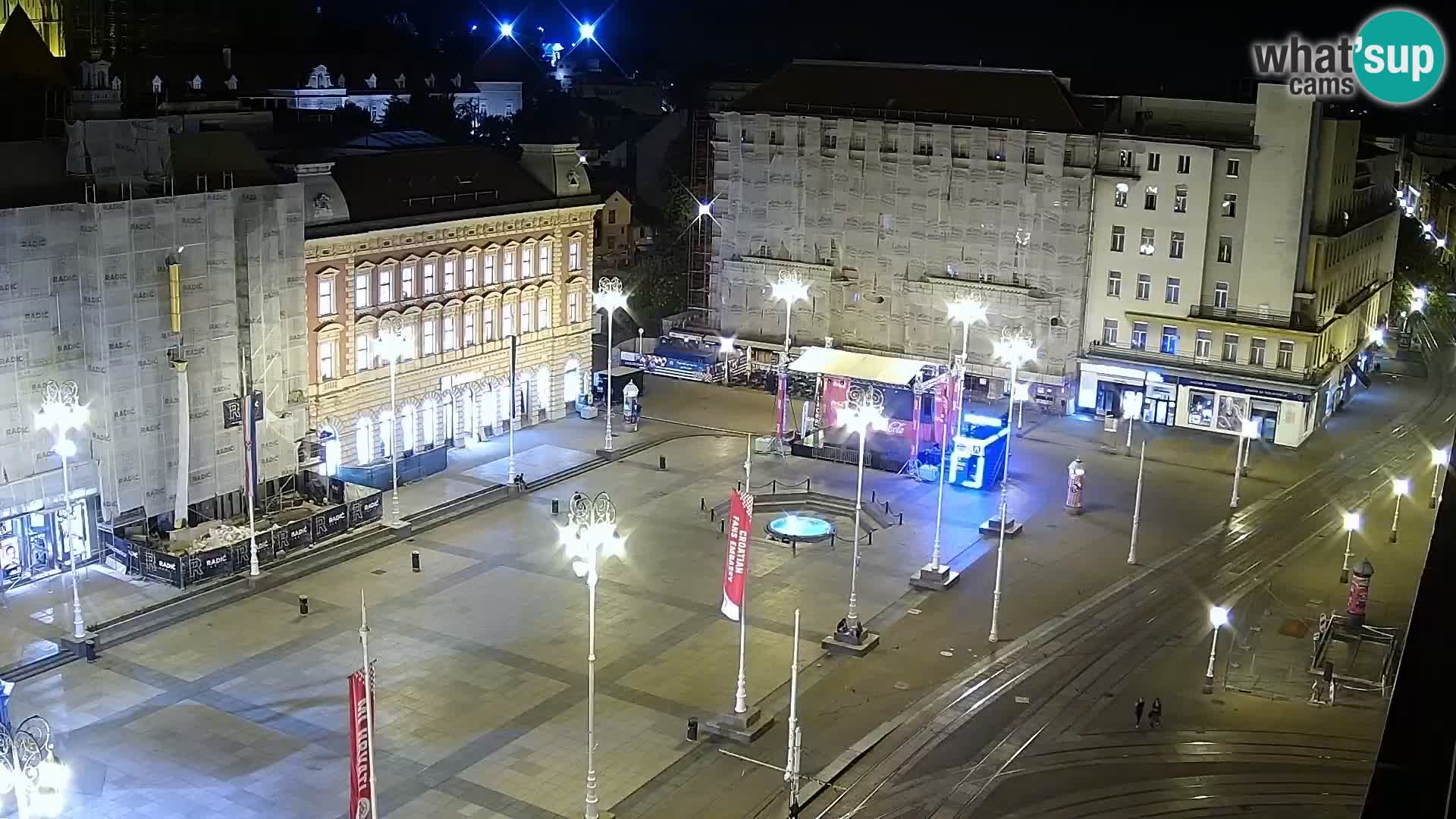 Ban Jelačić live cam Zagreb – Hotel Dubrovnik