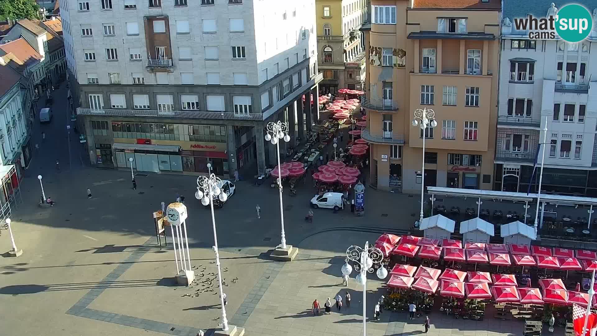 LIVE Webcam Zagreb Hotel Dubrovnik | Ban Jelačić square