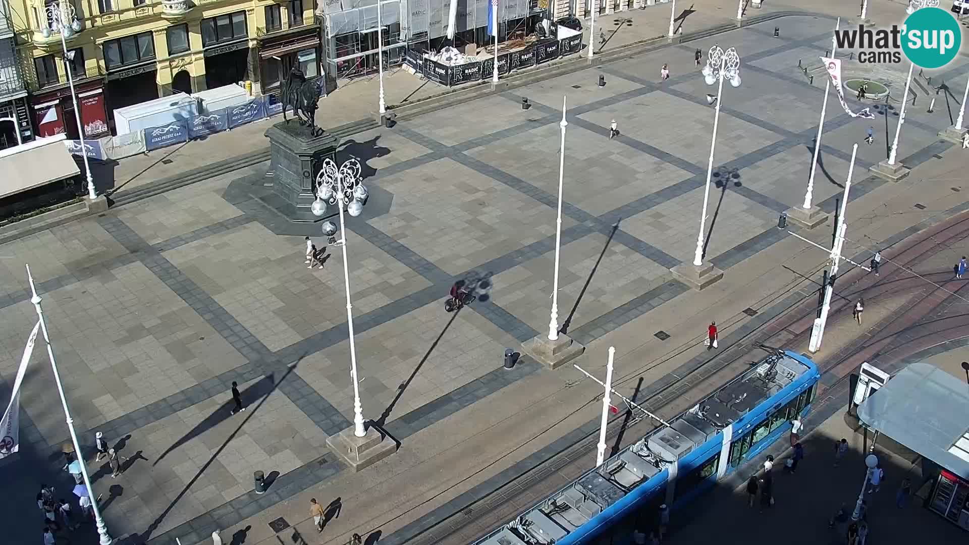 Piazza Ban Jelačić livecam Zagreb – Hotel Dubrovnik