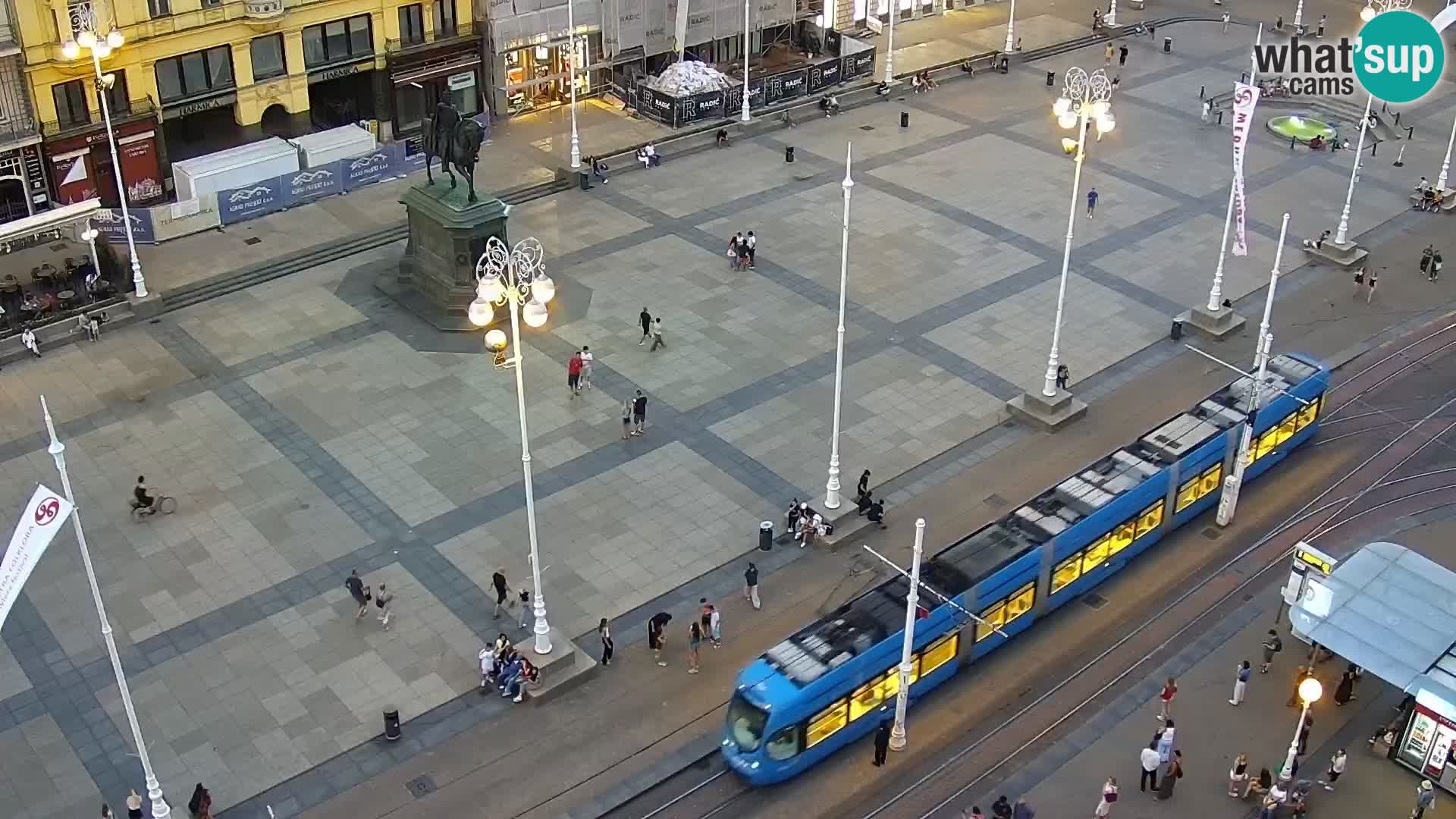 Ban Jelačić live cam Zagreb – Hotel Dubrovnik