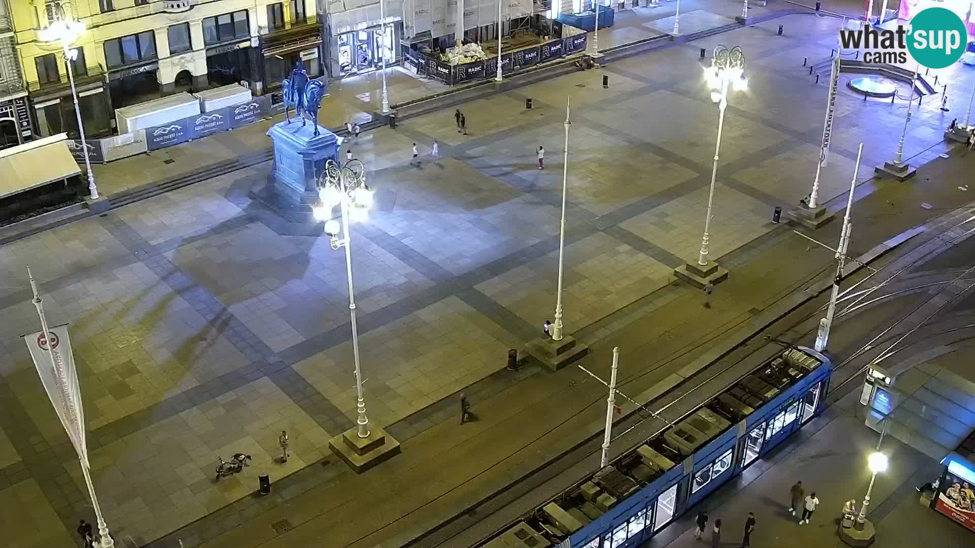 Ban Jelačić Platz  Live webcam Zagreb – Hotel Dubrovnik
