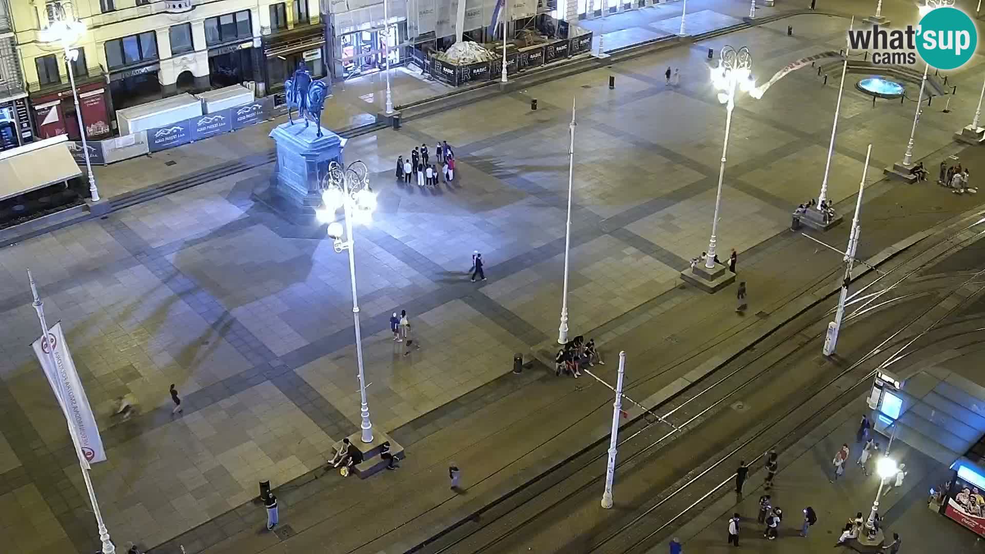 Piazza Ban Jelačić livecam Zagreb – Hotel Dubrovnik