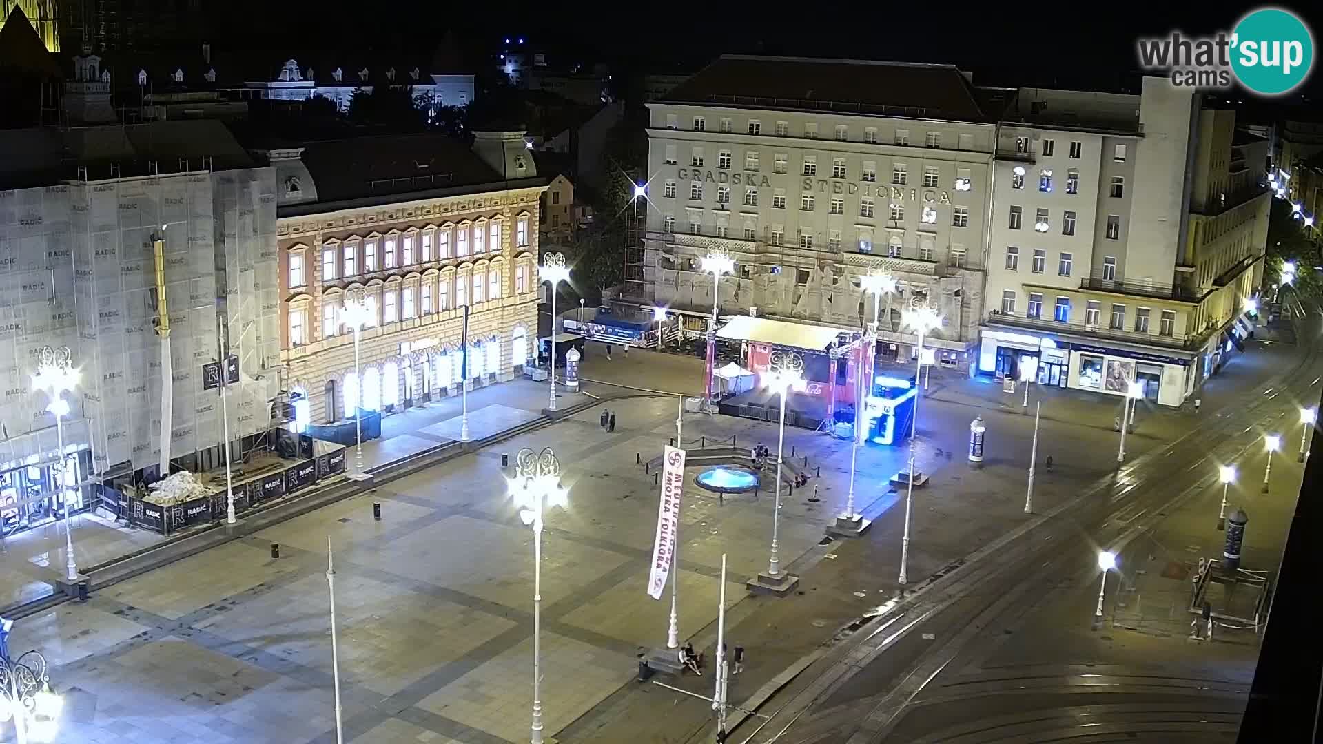 Ban Jelačić live cam Zagreb – Hotel Dubrovnik