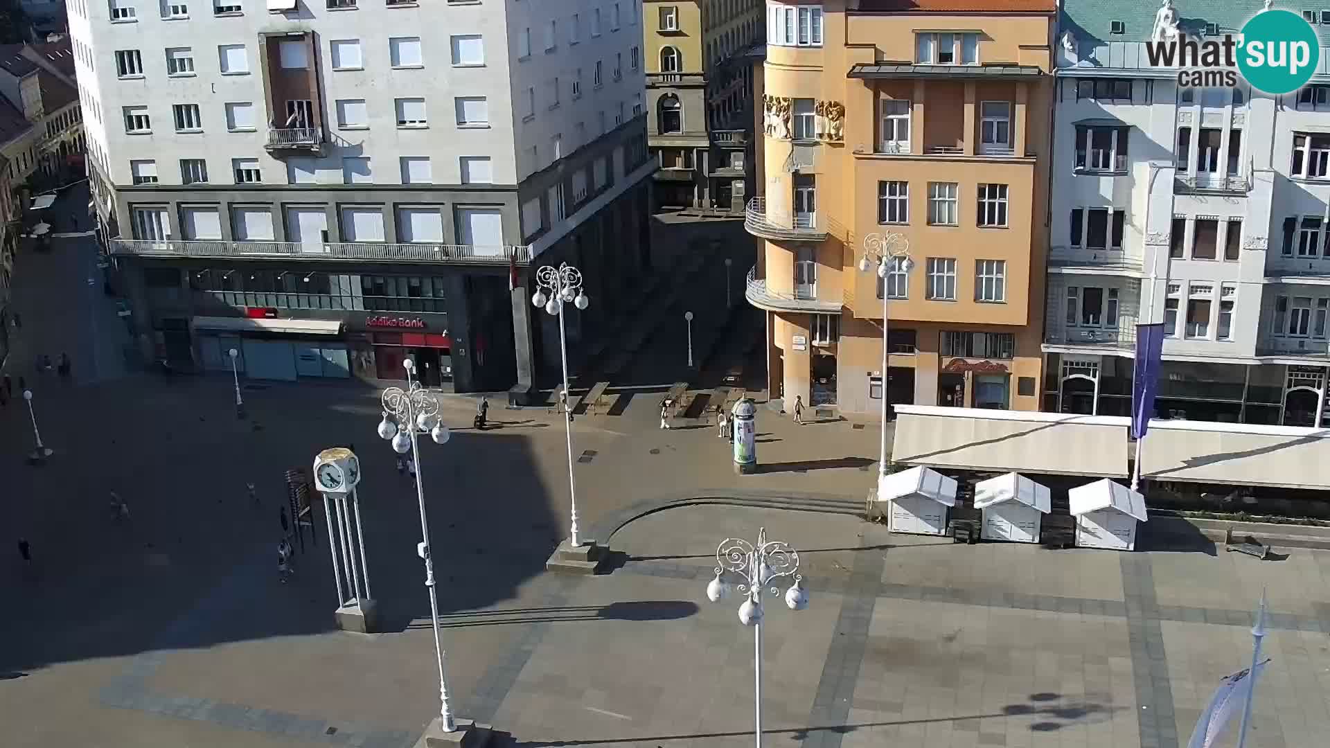 Ban Jelačić live cam Zagreb – Hotel Dubrovnik