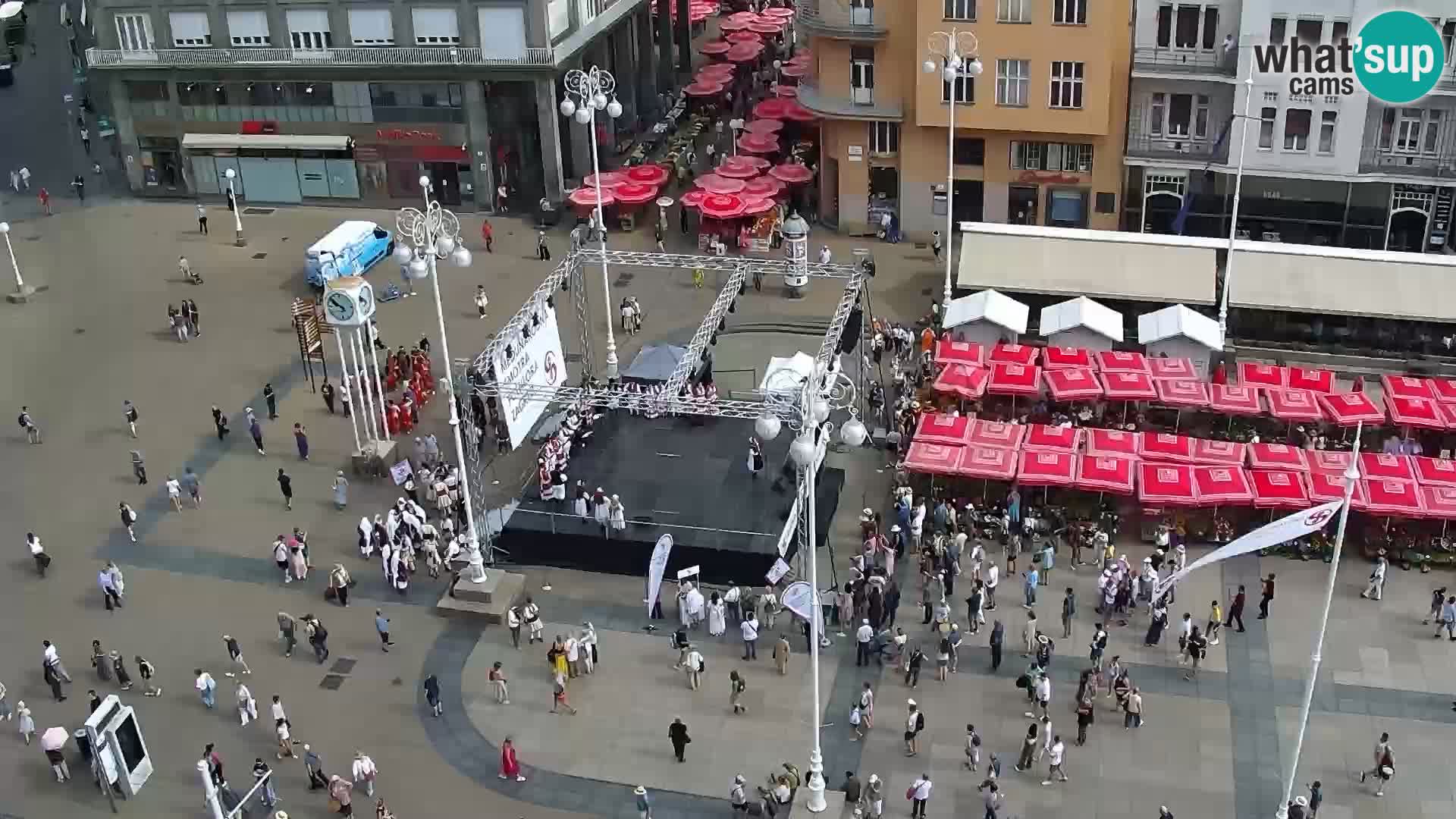 Ban Jelačić live cam Zagreb – Hotel Dubrovnik