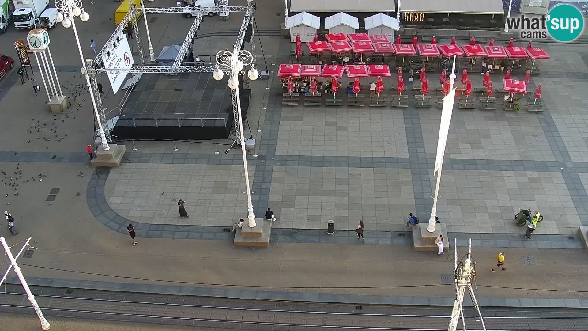 Webcam Zagreb – Plaza Ban Jelačić