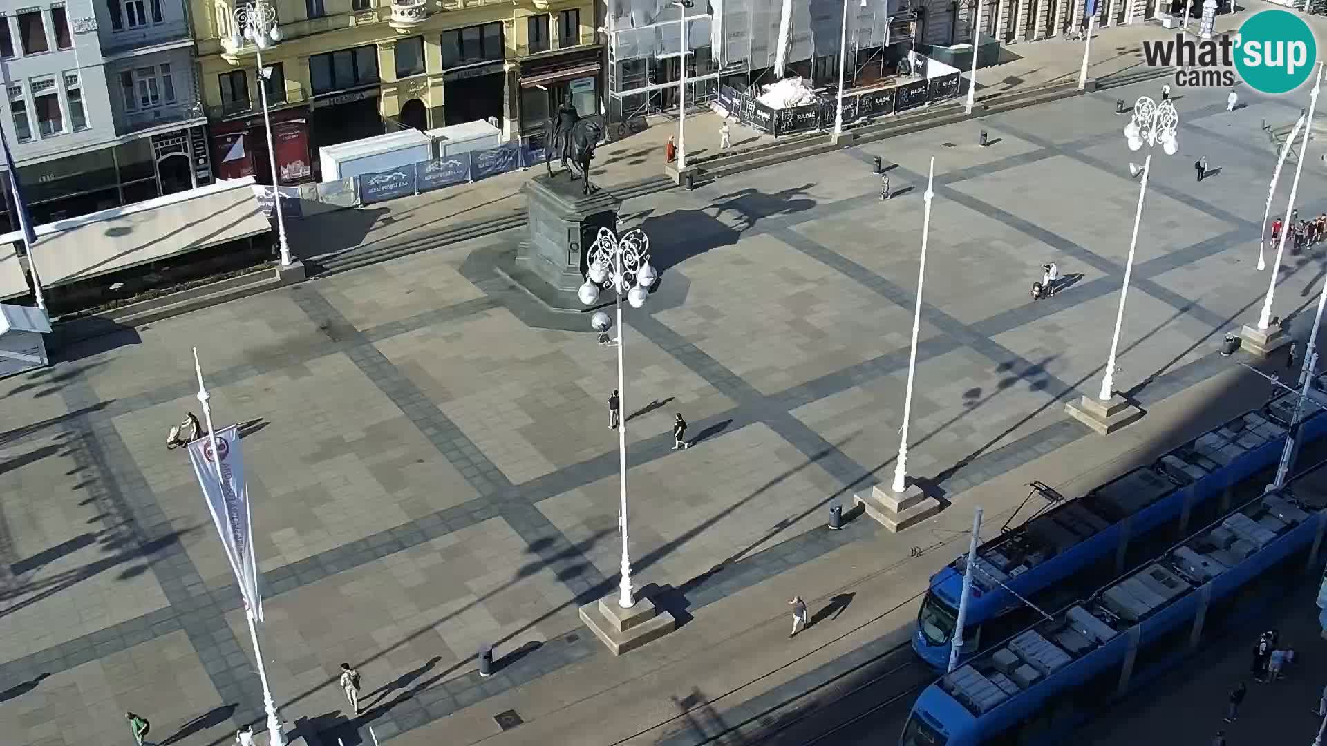 LIVE Webcam Zagreb Hotel Dubrovnik | Ban Jelačić square