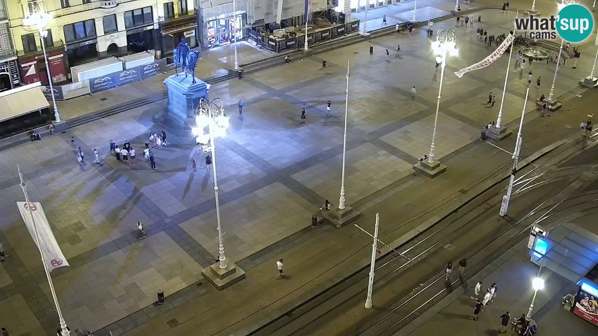 Ban Jelačić live cam Zagreb – Hotel Dubrovnik