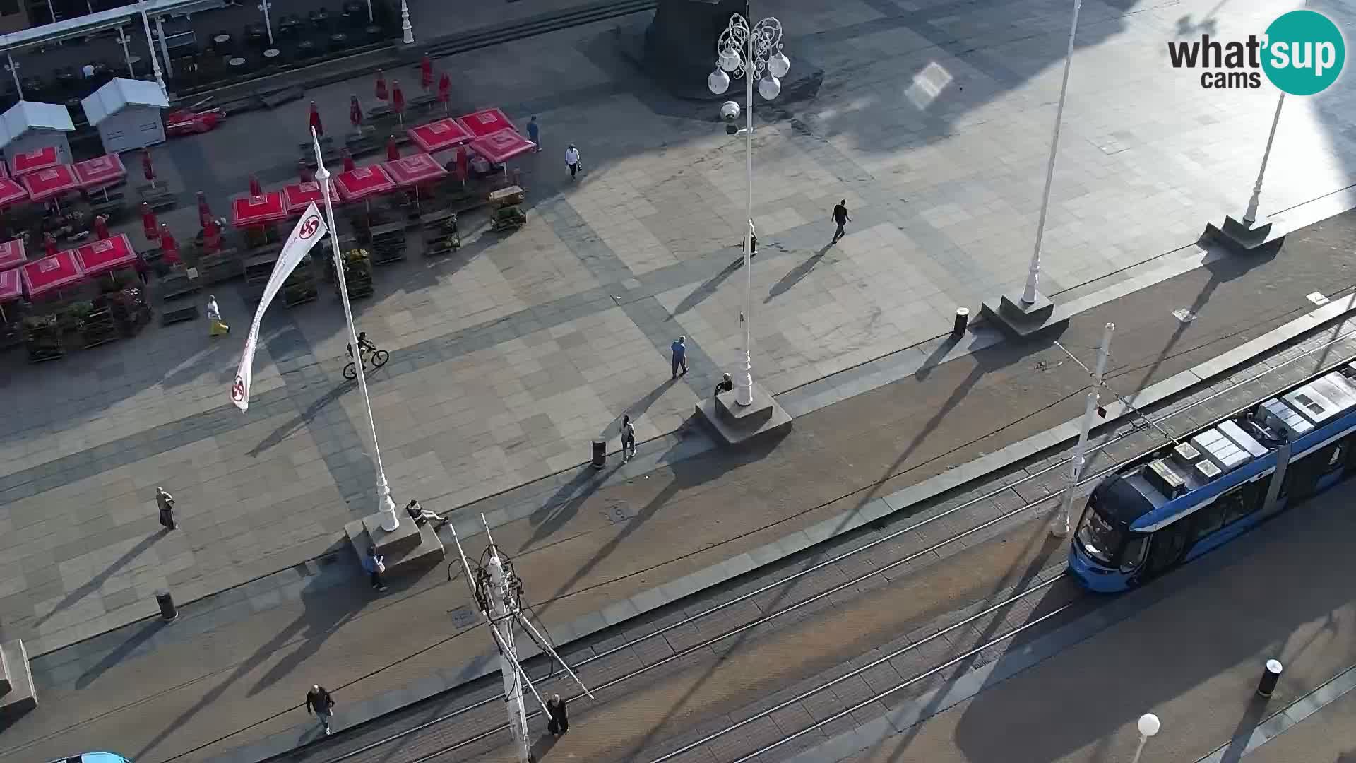Ban Jelačić Platz  Live webcam Zagreb – Hotel Dubrovnik