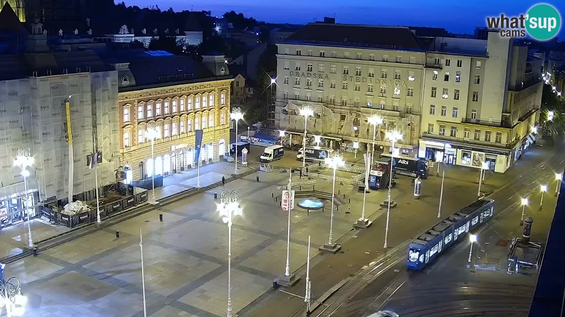 Ban Jelačić live cam Zagreb – Hotel Dubrovnik