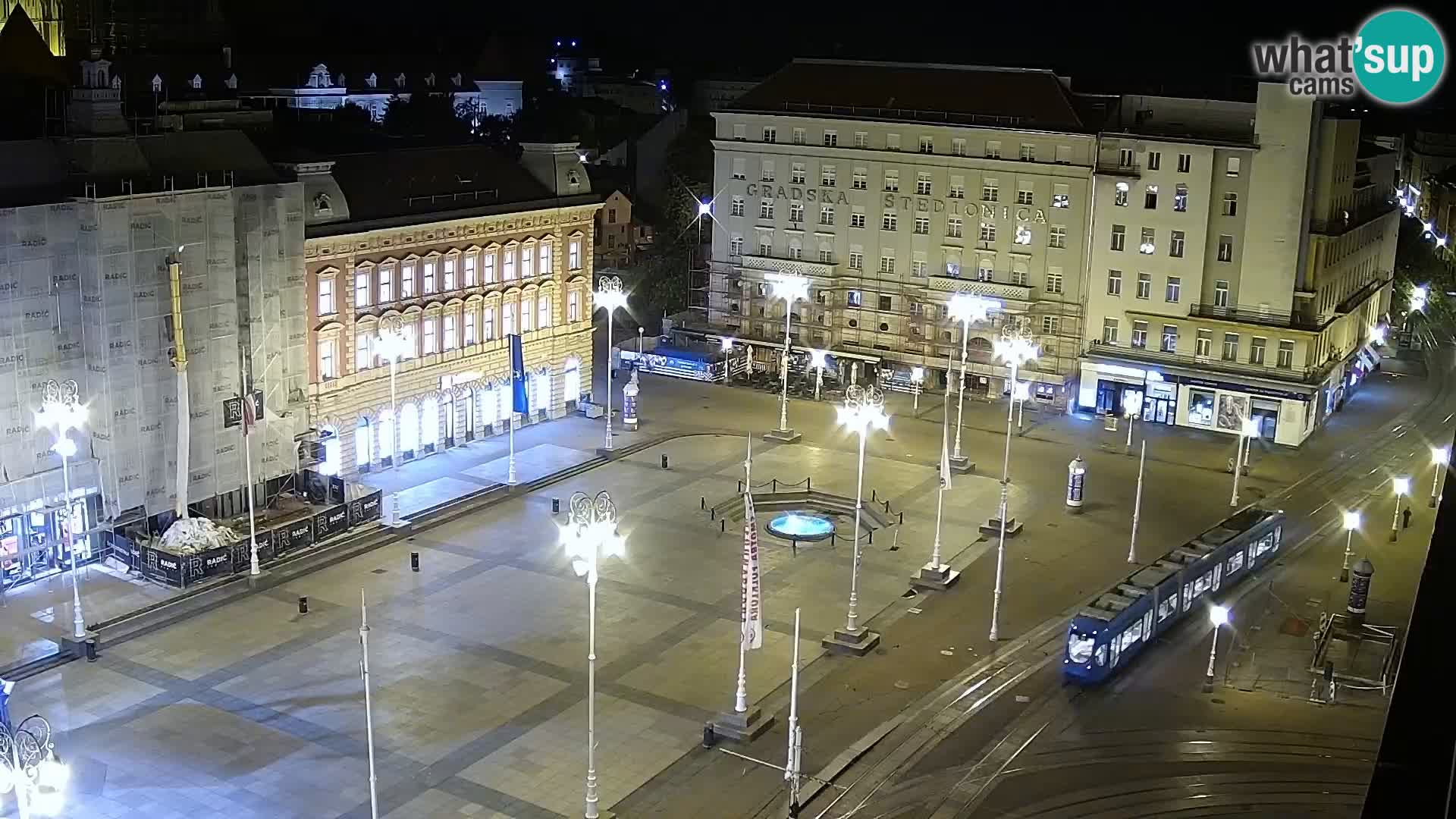LIVE Webcam Zagreb Hotel Dubrovnik | Ban Jelačić square