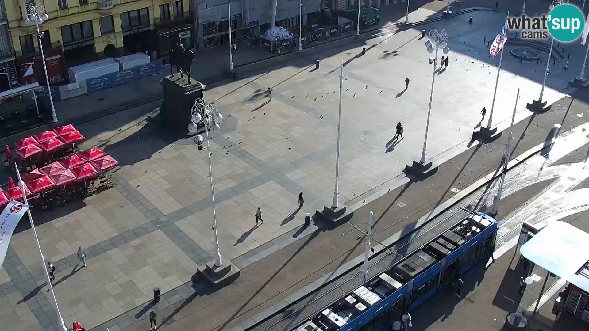 Plaza Ban Jelačić camera en vivo Zagreb – Hotel Dubrovnik