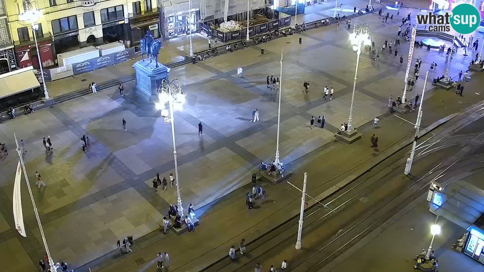 Ban Jelačić live cam Zagreb – Hotel Dubrovnik