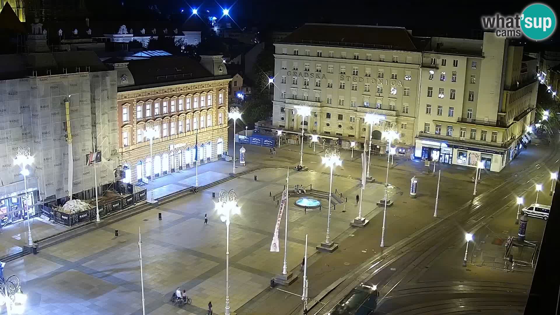 LIVE Webcam Zagreb Hotel Dubrovnik | Ban Jelačić square