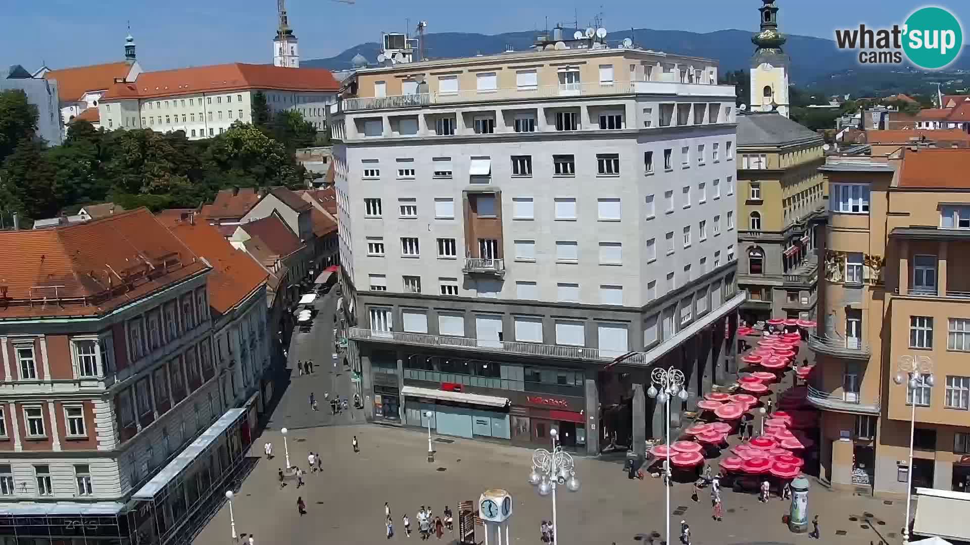 Ban Jelačić live cam Zagreb – Hotel Dubrovnik