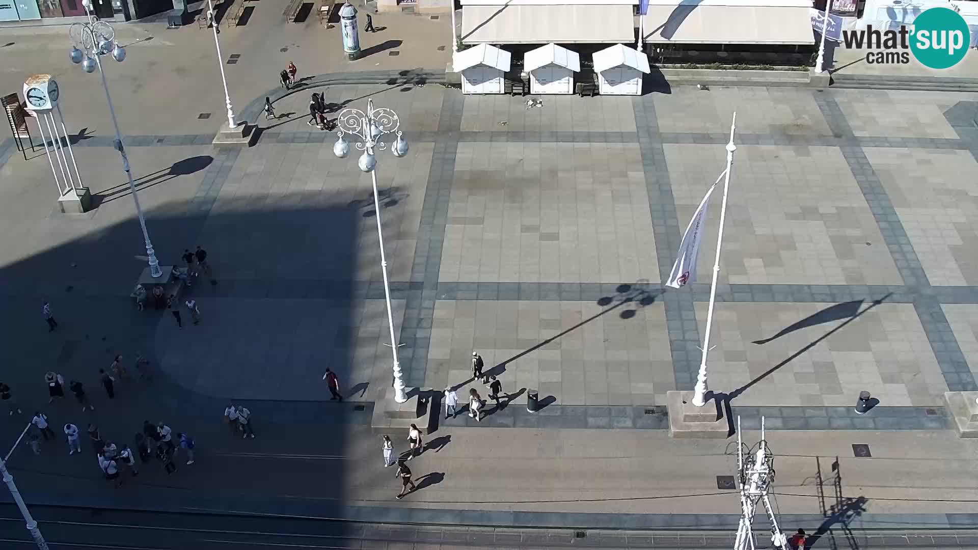 Ban Jelačić Platz  Live webcam Zagreb – Hotel Dubrovnik