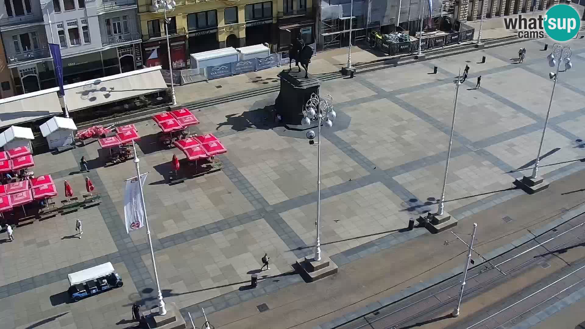 Piazza Ban Jelačić livecam Zagreb – Hotel Dubrovnik