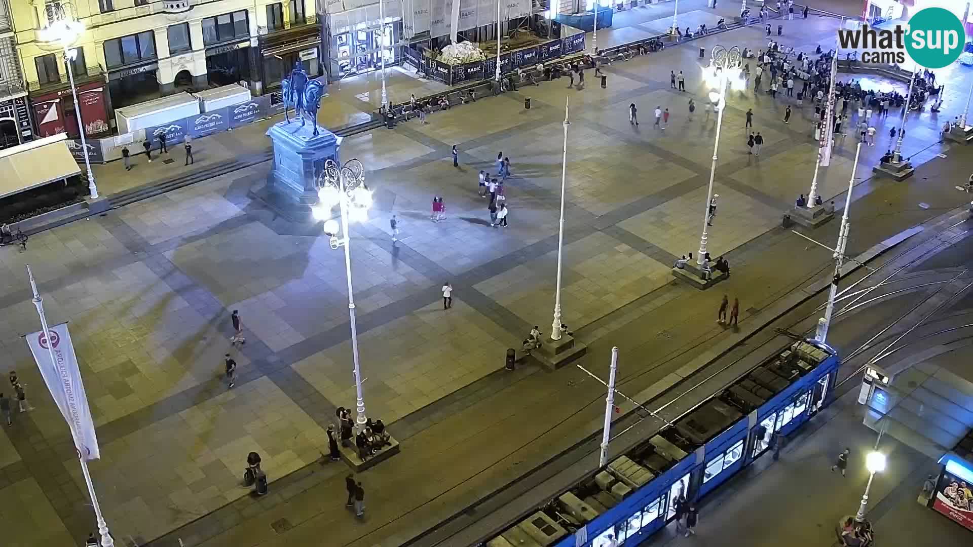 Ban Jelačić live cam Zagreb – Hotel Dubrovnik