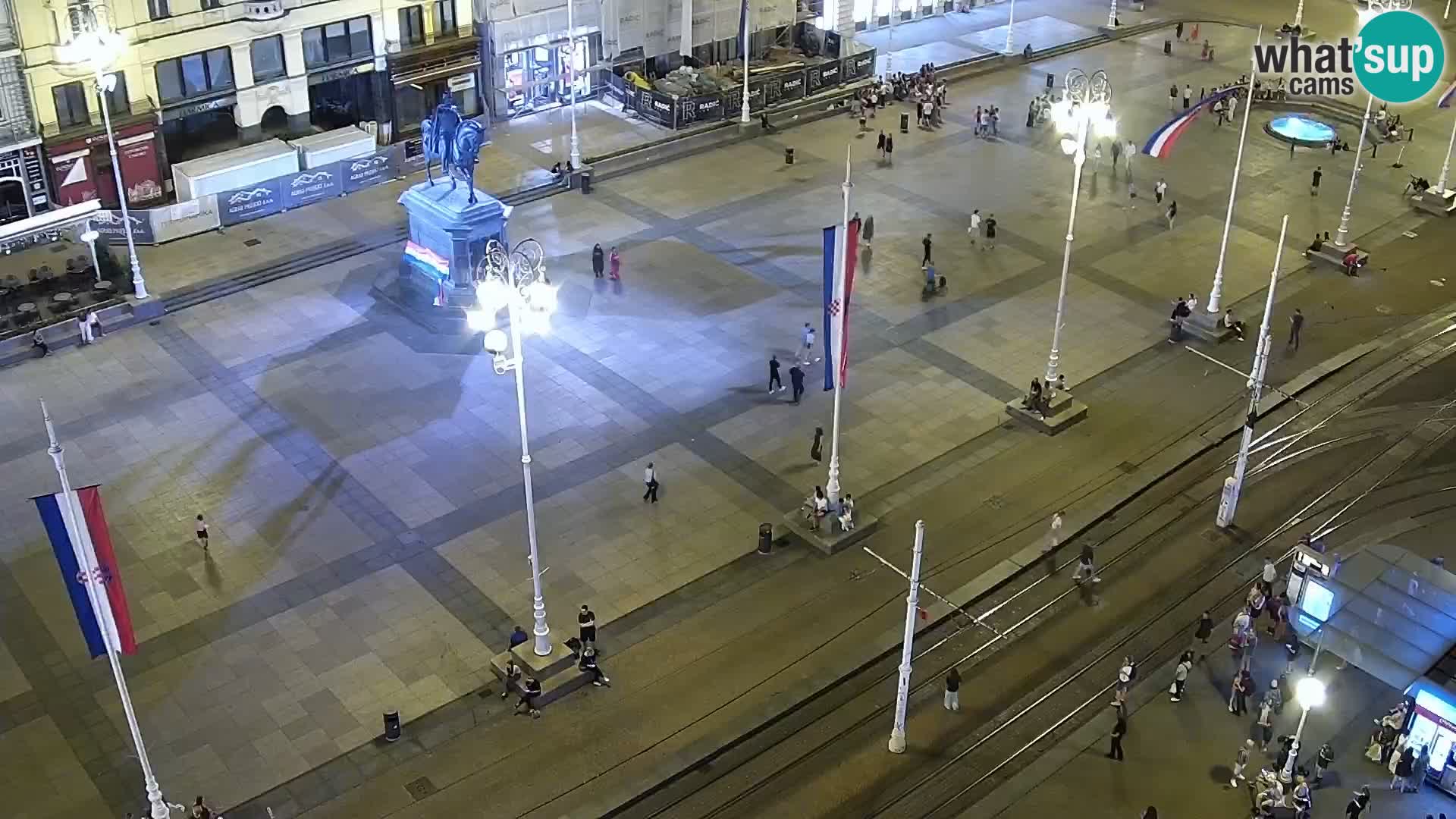 Ban Jelačić live cam Zagreb – Hotel Dubrovnik