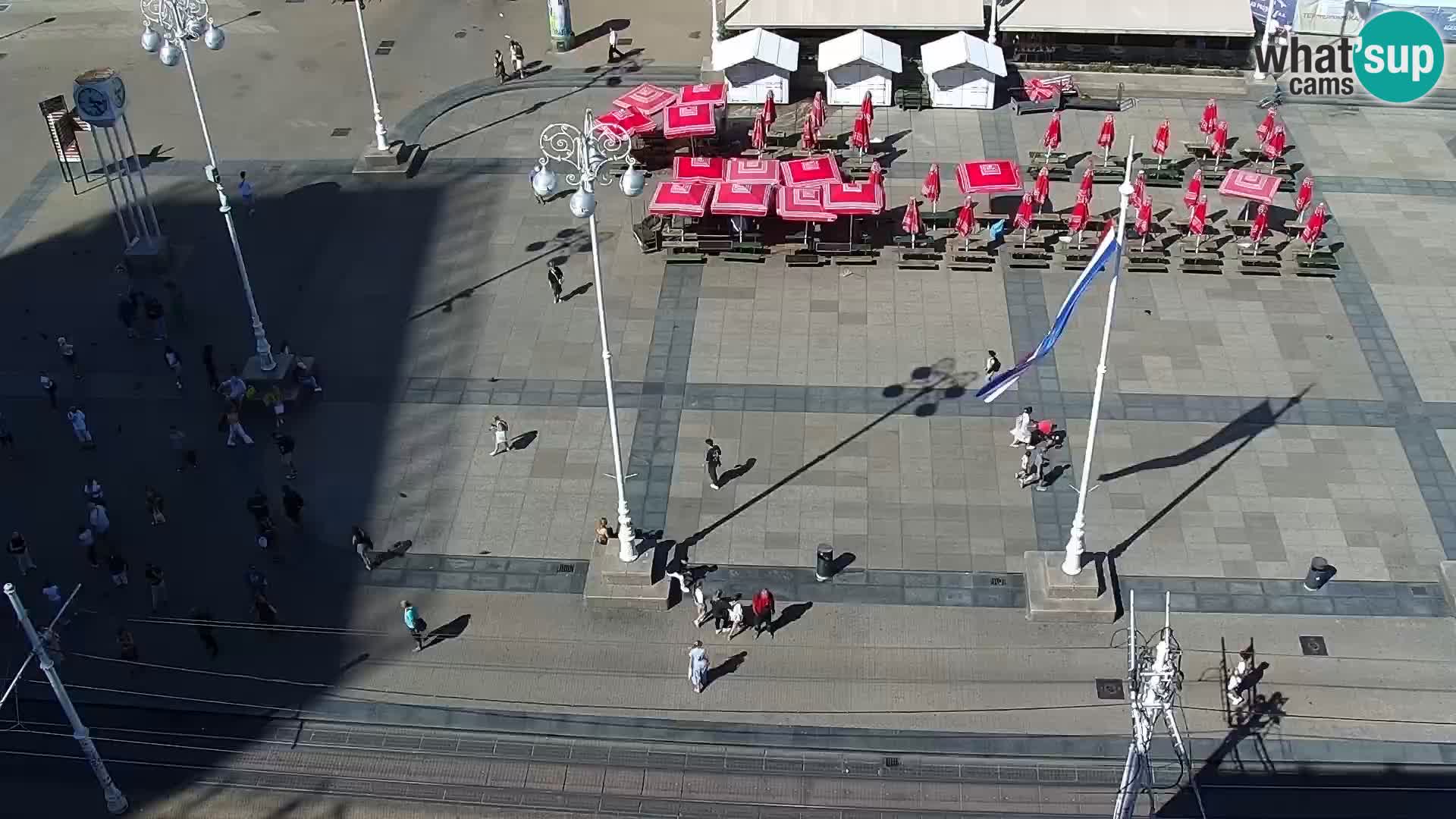 Plaza Ban Jelačić camera en vivo Zagreb – Hotel Dubrovnik