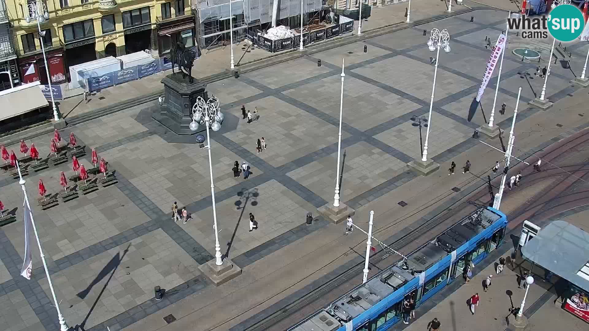 Ban Jelačić live cam Zagreb – Hotel Dubrovnik