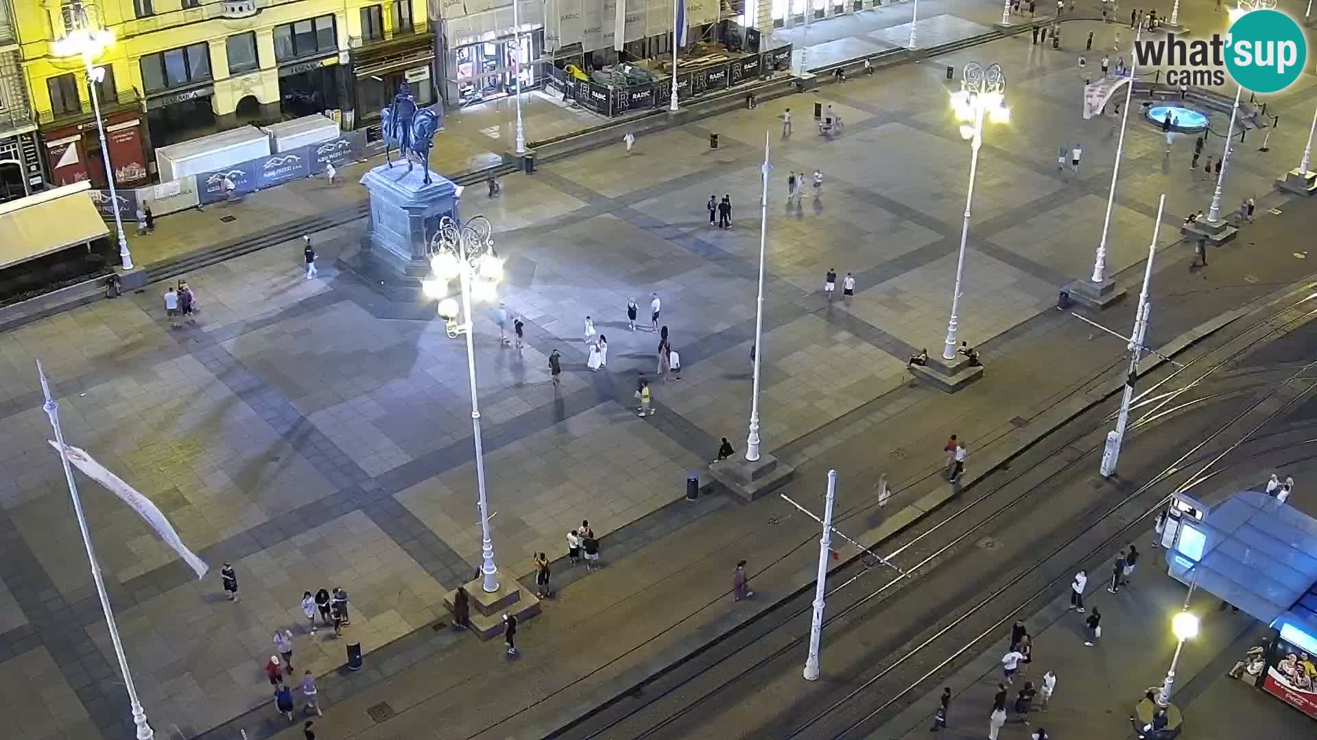 Ban Jelačić Platz Live webcam Zagreb – Hotel Dubrovnik