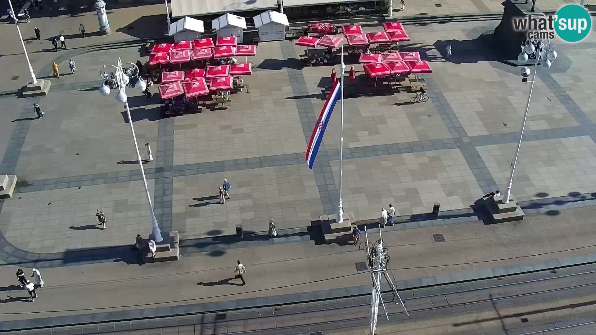 Plaza Ban Jelačić camera en vivo Zagreb – Hotel Dubrovnik