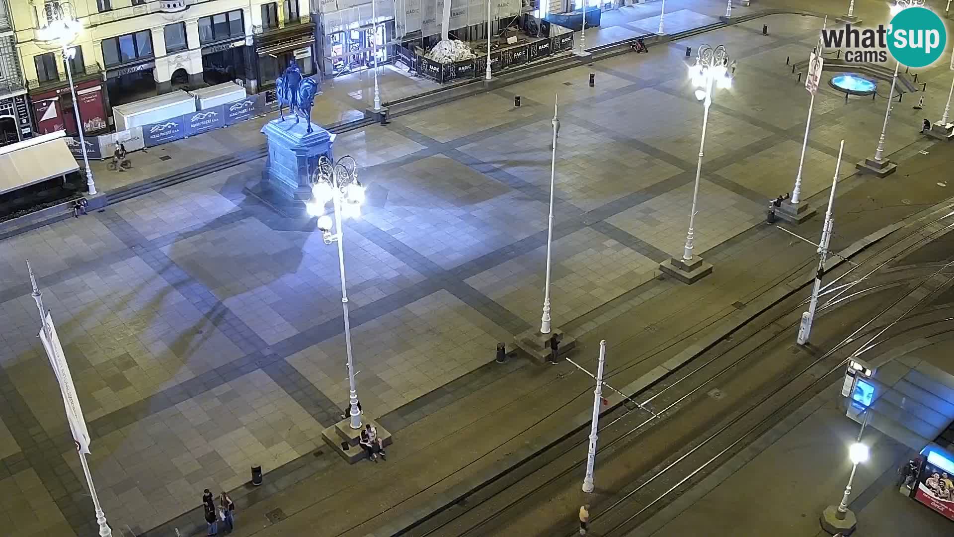 Ban Jelačić live cam Zagreb – Hotel Dubrovnik