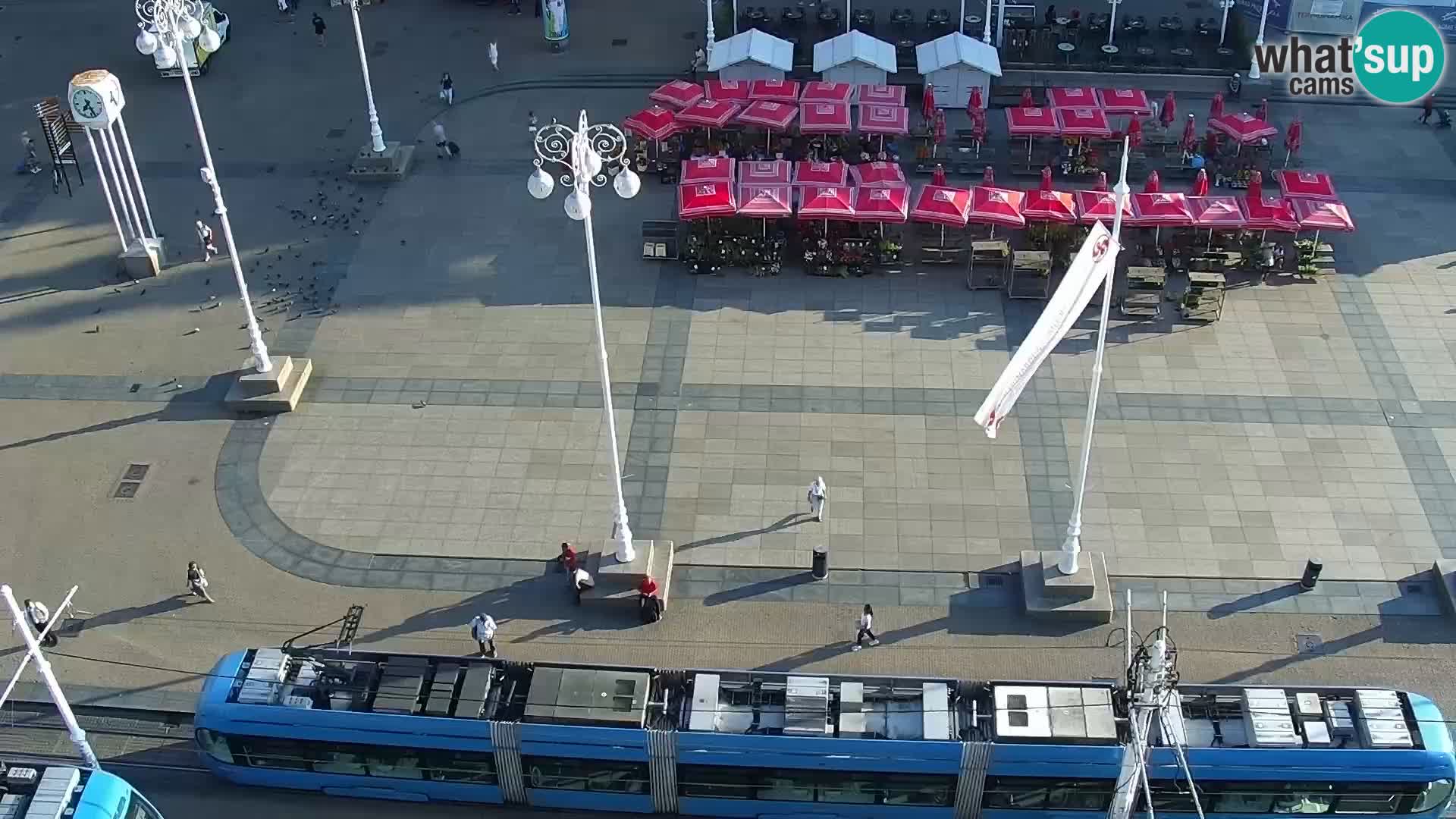 Plaza Ban Jelačić camera en vivo Zagreb – Hotel Dubrovnik