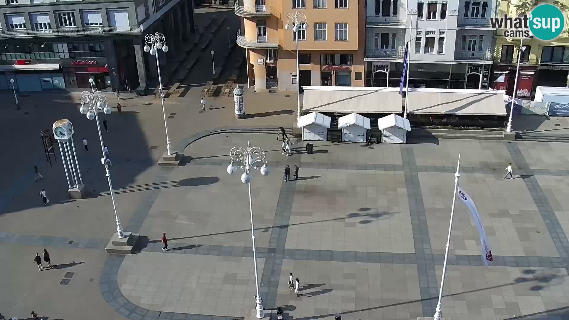 Ban Jelačić live cam Zagreb – Hotel Dubrovnik