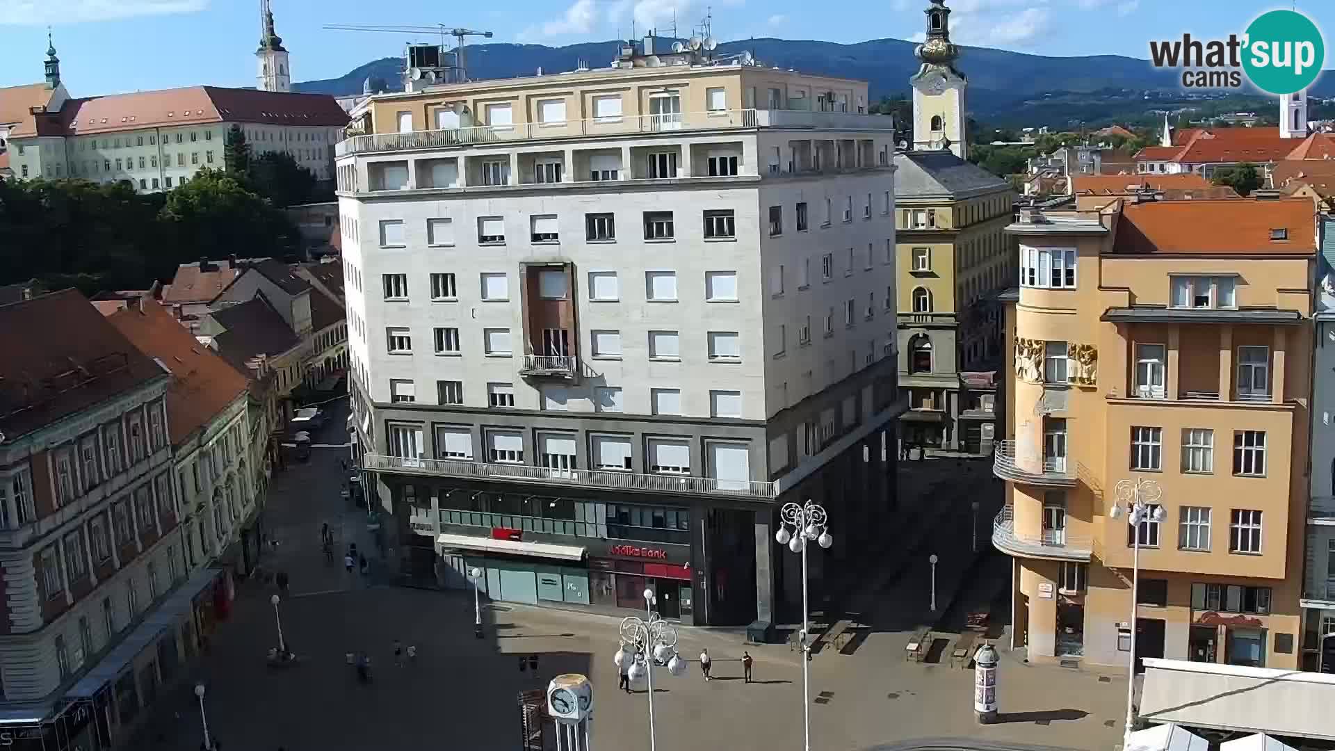 Ban Jelačić live cam Zagreb – Hotel Dubrovnik