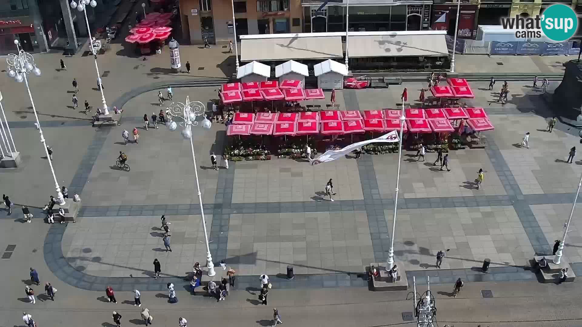 LIVE Webcam Zagreb Hotel Dubrovnik | Ban Jelačić square
