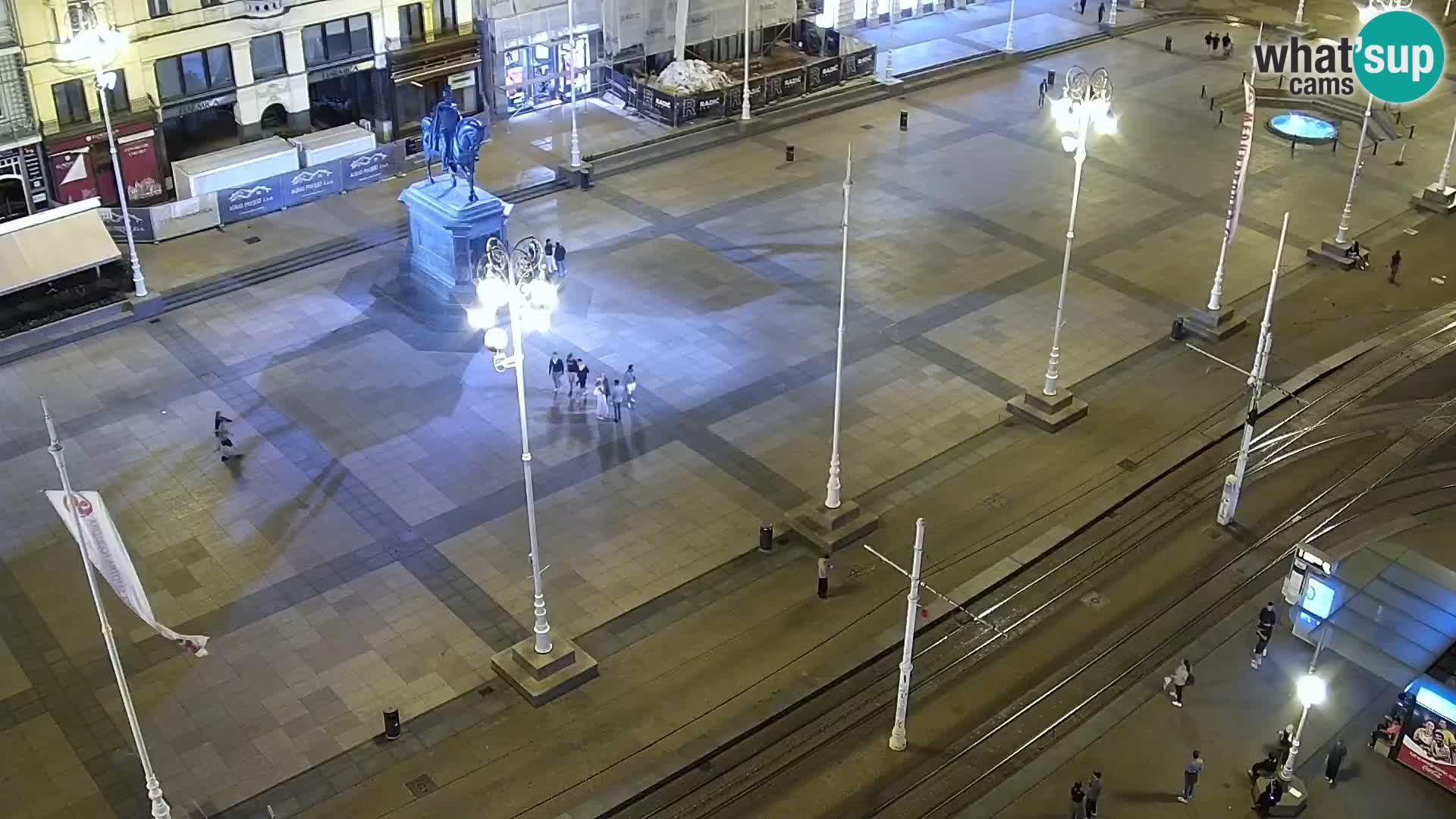 Ban Jelačić live cam Zagreb – Hotel Dubrovnik