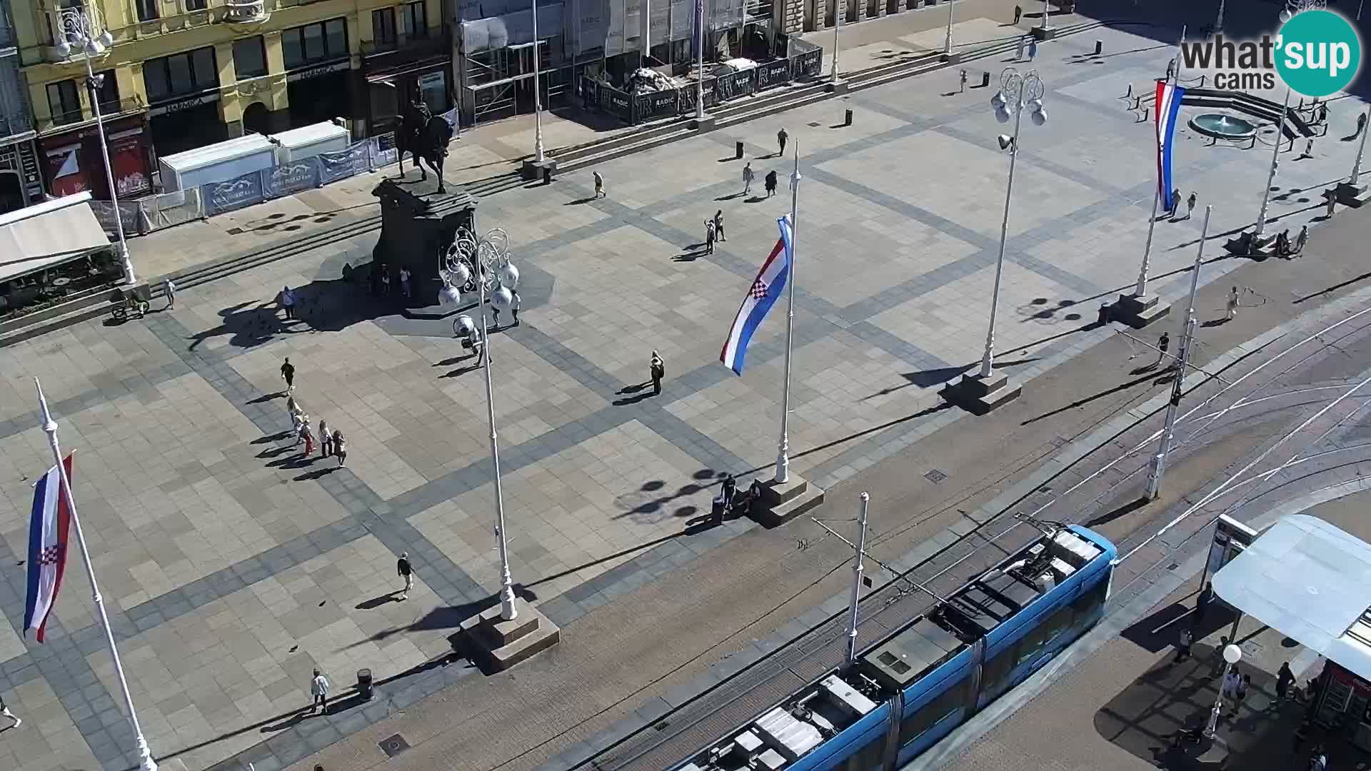 Ban Jelačić Platz Live webcam Zagreb – Hotel Dubrovnik