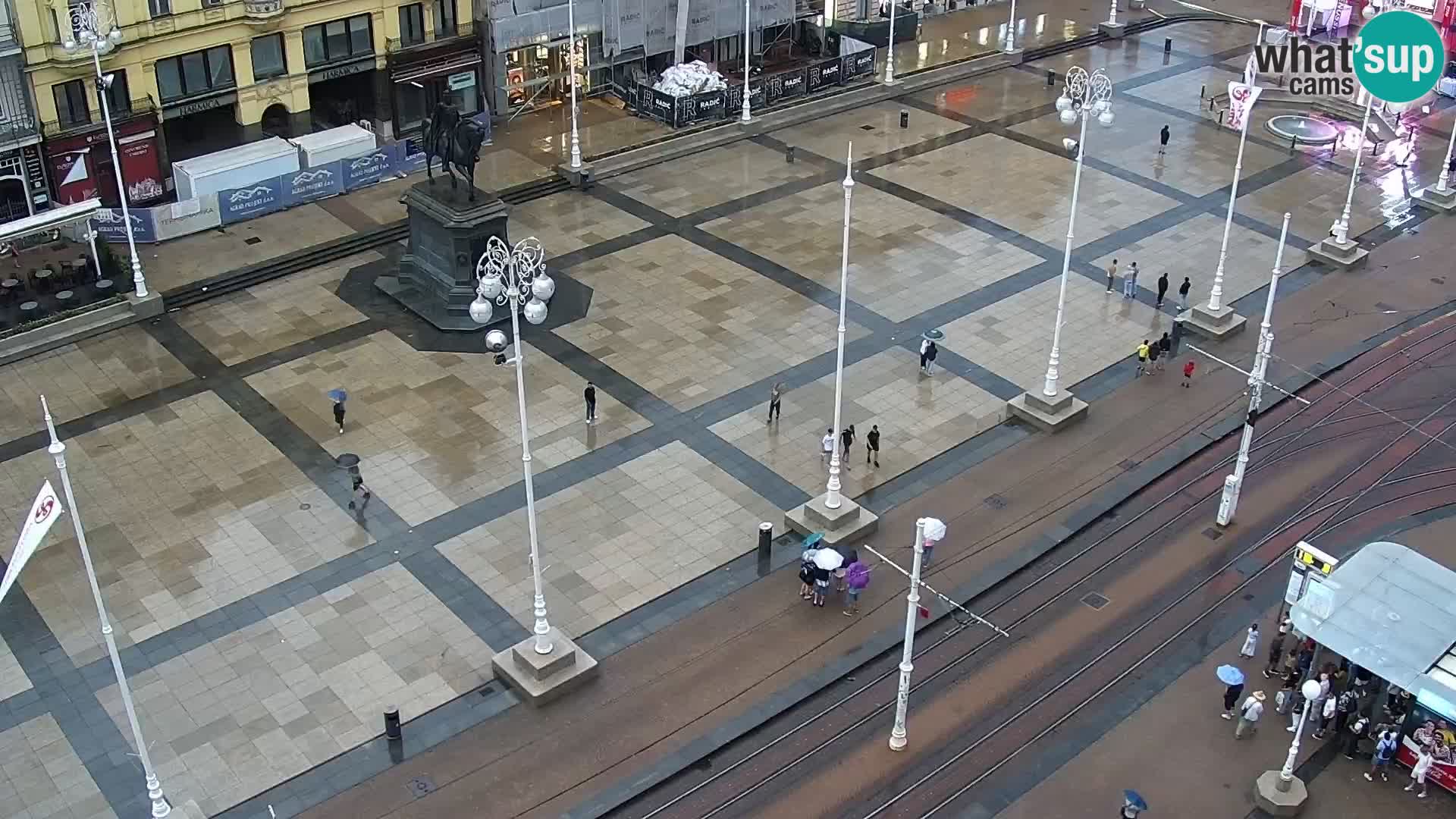 Ban Jelačić live cam Zagreb – Hotel Dubrovnik