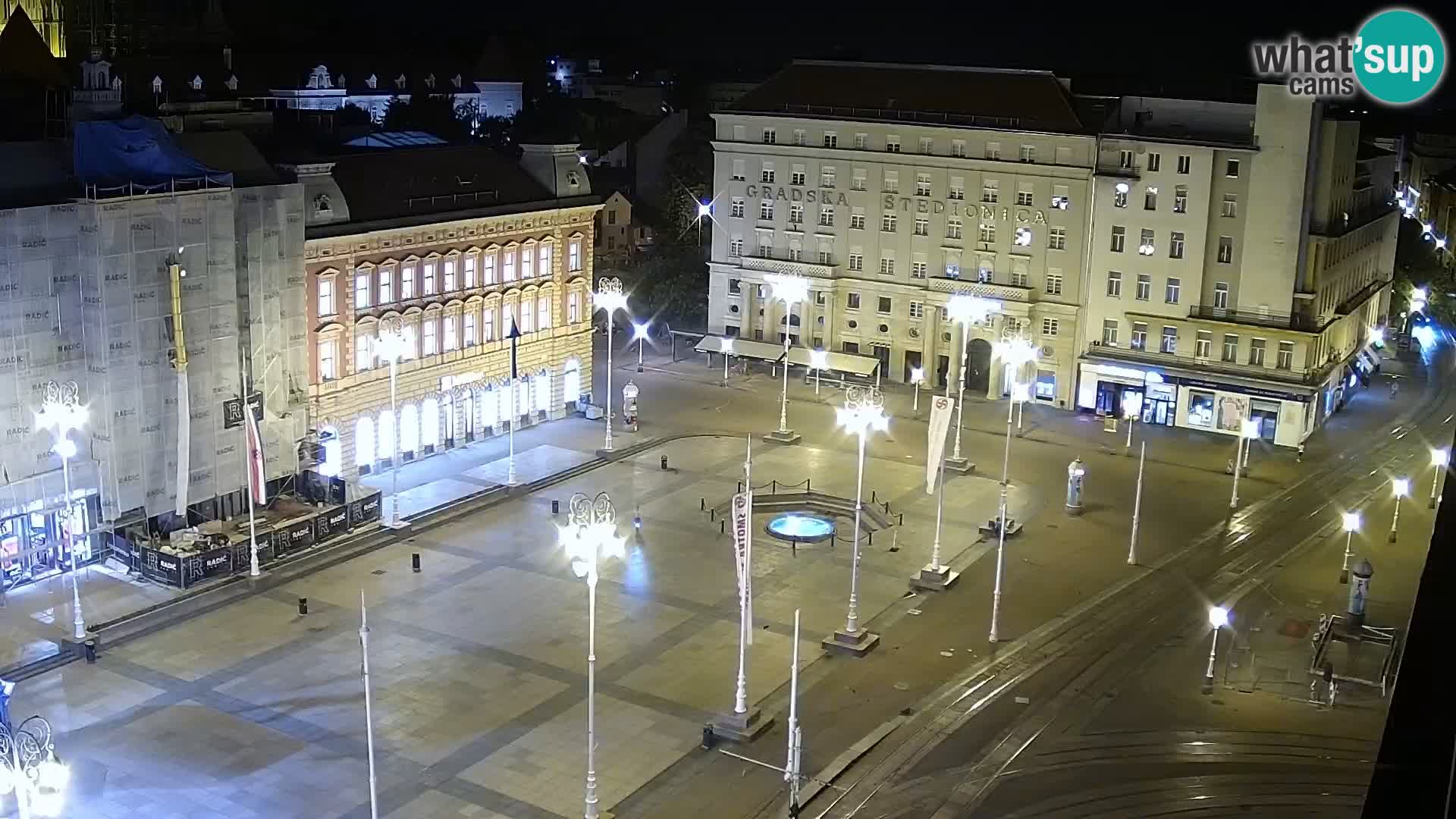 Ban Jelačić live cam Zagreb – Hotel Dubrovnik