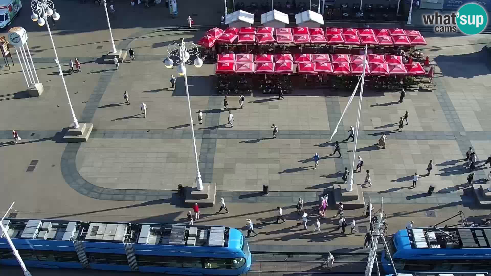 LIVE Webcam Zagreb Hotel Dubrovnik | Ban Jelačić square