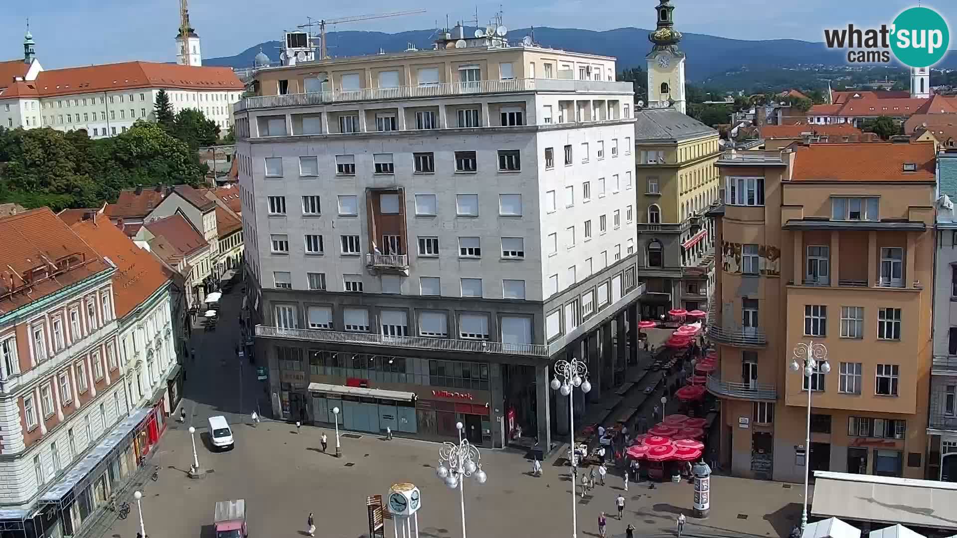 Ban Jelačić live cam Zagreb – Hotel Dubrovnik