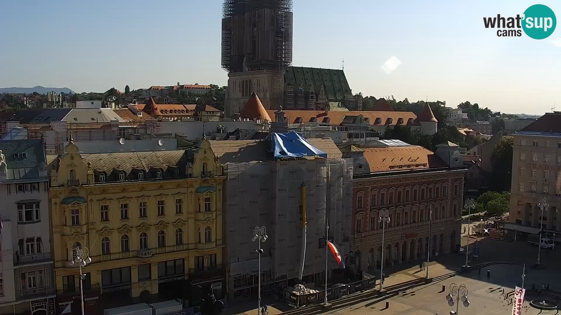 Ban Jelačić live cam Zagreb – Hotel Dubrovnik