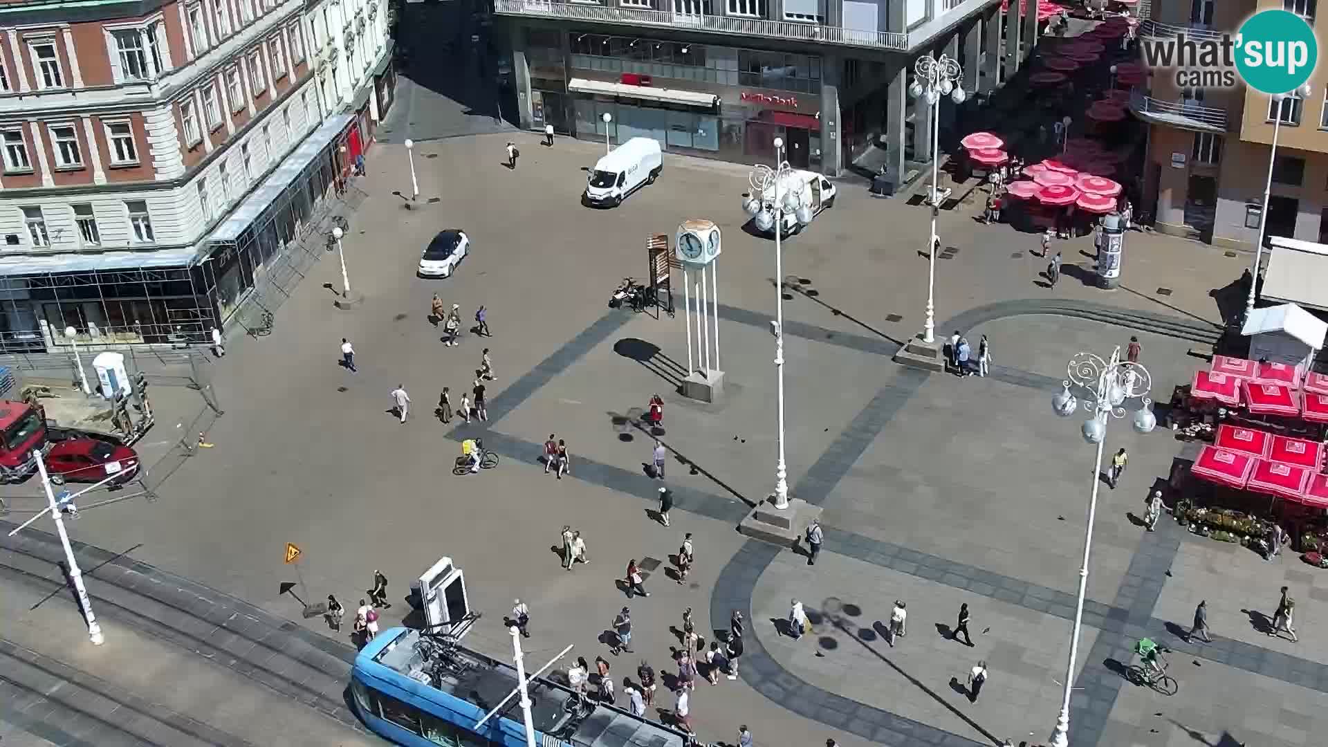 Ban Jelačić Platz Live webcam Zagreb – Hotel Dubrovnik