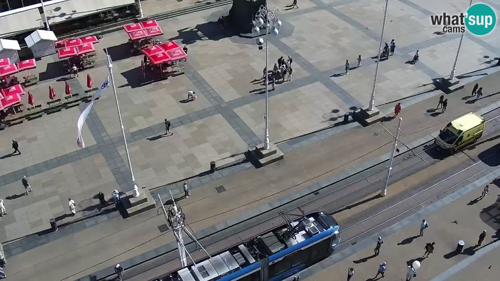 Plaza Ban Jelačić camera en vivo Zagreb – Hotel Dubrovnik