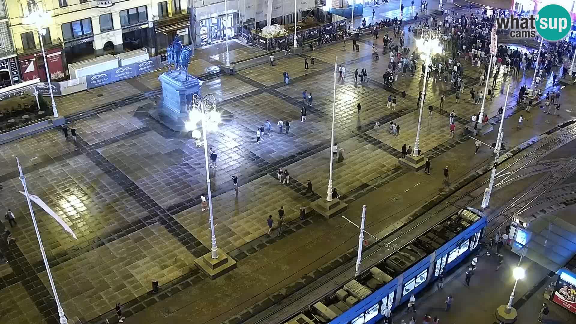 Ban Jelačić live cam Zagreb – Hotel Dubrovnik