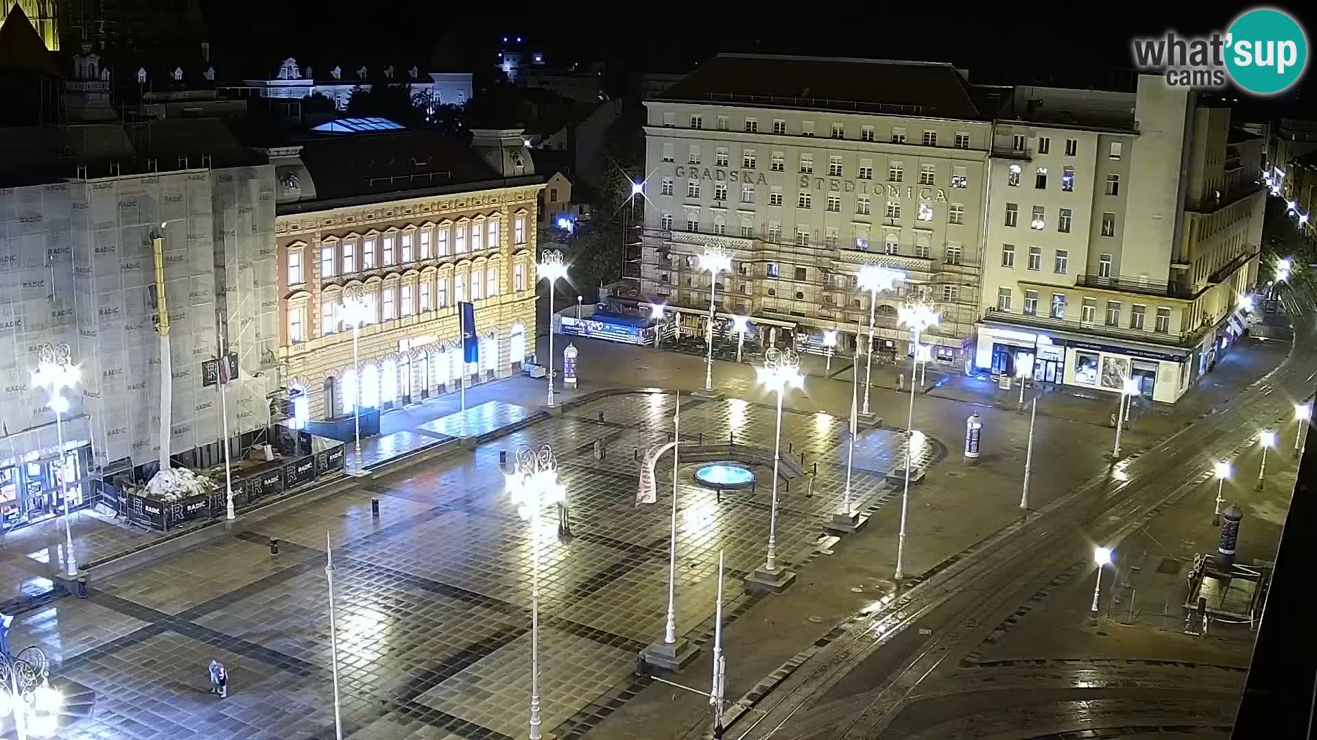 Ban Jelačić Platz Live webcam Zagreb – Hotel Dubrovnik